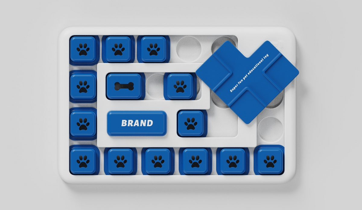 Interactive Slow Feeder Puzzle Toy for Dogs — Mental Stimulation & Treat Dispensing