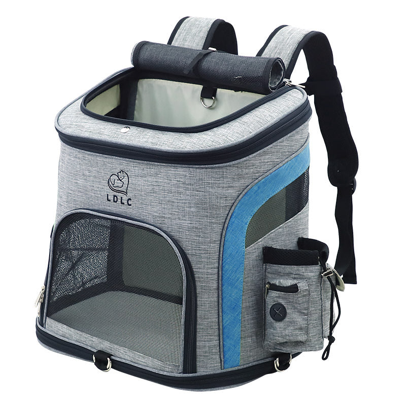 Breathable Pet Backpack Carrier for Cats & Small Dogs — Spacious, Lightweight, 4 Colors