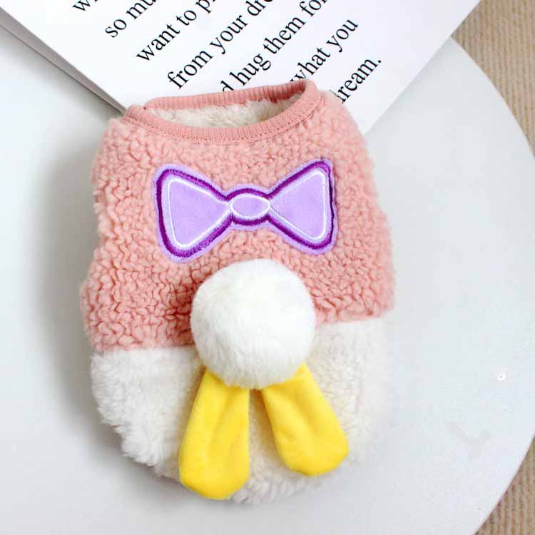 Contrasting Color Cotton Pet Vest for Dogs