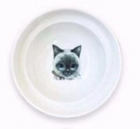 Elevated Cat Bowl Holder for Spine Health — Ergonomic Ceramic Feeding Station, Single or Double