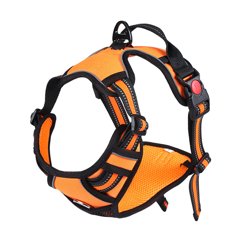 Anti-Reflective Oxford Vest with Traction Rope for Dogs