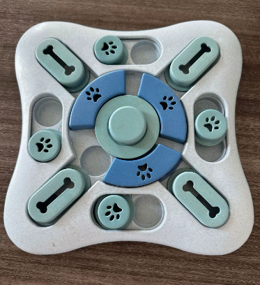 Interactive Slow Feeder Puzzle Toy for Dogs — Mental Stimulation & Treat Dispensing