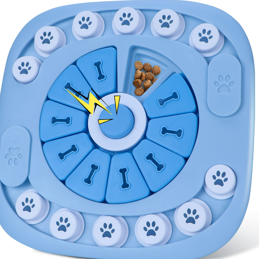 Interactive Slow Feeder Puzzle Toy for Dogs — Mental Stimulation & Treat Dispensing