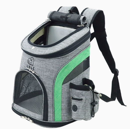 Breathable Pet Backpack Carrier for Cats & Small Dogs — Spacious, Lightweight, 4 Colors